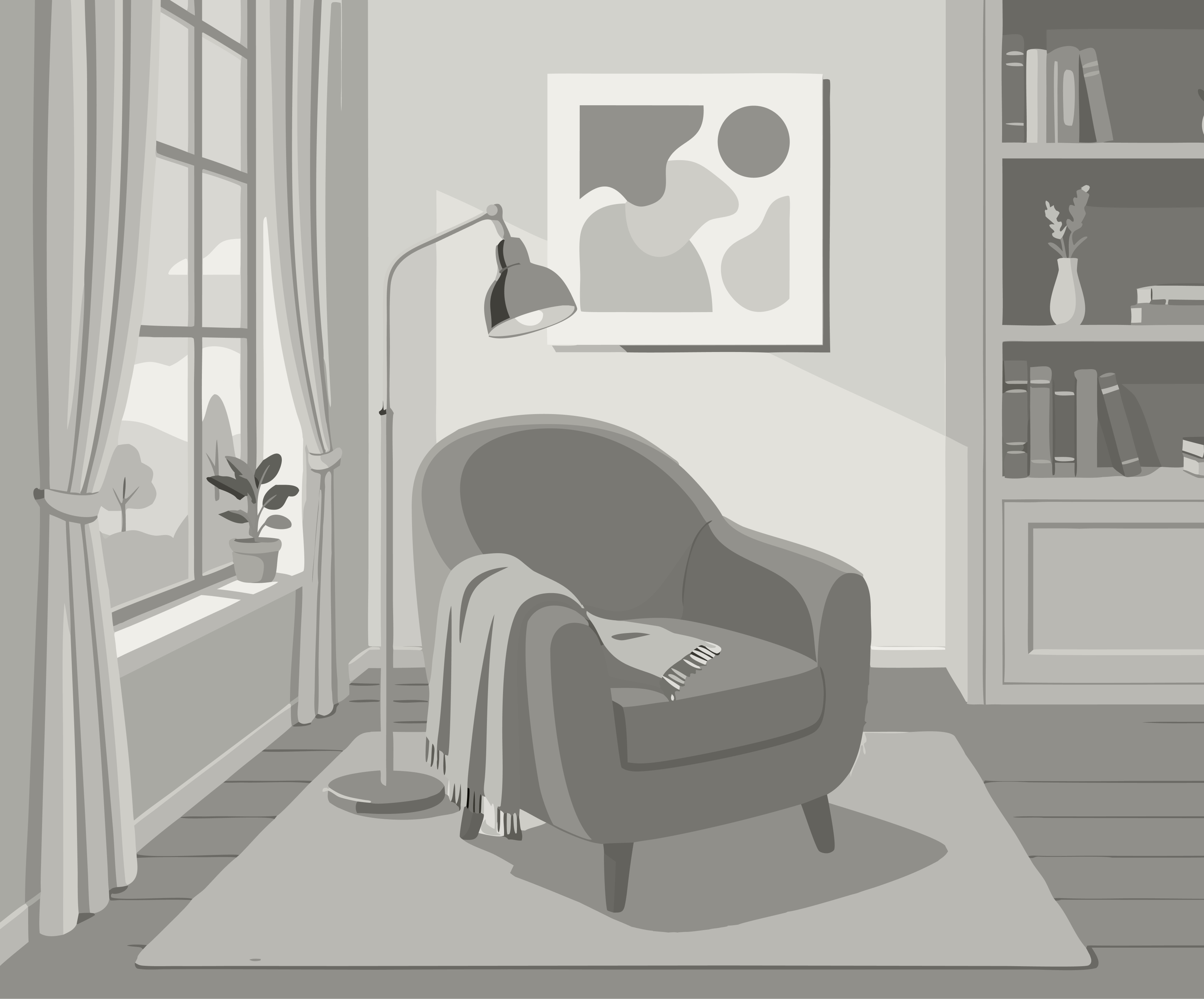 Chambre Standard avec 1 Lit Double et 1 Lit Simple